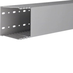 Slotted cable trunking system Hager DNG10010007030B Slotted Bottom perforation Stone grey