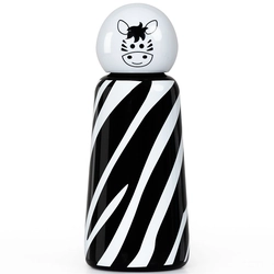 LUND LONDON Skittle Bottle Mini 300ml - Zebra