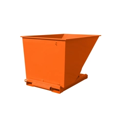 Tippo 2000 L tipping container.Orange