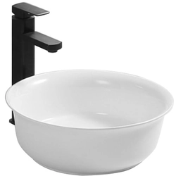 The REA Nora ceramic countertop washbasin