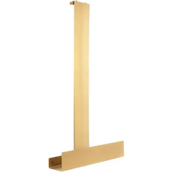 TORI Brushed Gold bathroom shelf