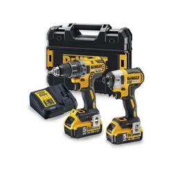 DeWalt DCK268P2T-QW machine package in TSTAK case