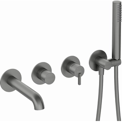 4-otworowa concealed bathtub faucet Deante Silia titanium - Additionally 5% DISCOUNT on the code DEANTE5