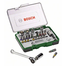 Bosch Accessories Promoline 2607017160 ratchet sockets, 1/4 "(6.3 mm), 27 pcs.