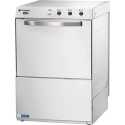 Universal dishwasher 400/230V with basket cleaning liquid dispenser 50x50