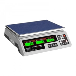 35kg / 2g LCD checkweigher, white