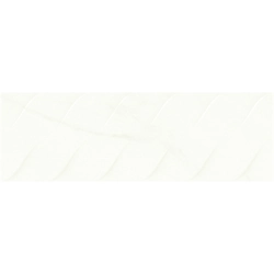 Keramické dekorované obklady CRISTACER, Minerva Waves White, spl. bílá, 250x750 mm
