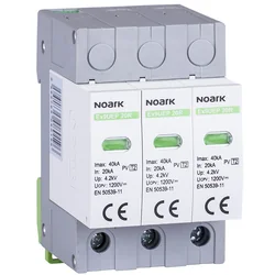 Noark 110177 DC Surge Arrester Ex9UEP 1000V 3P T2 Class C