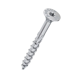 Construction screws 5x60 mm Rawlplug R-PTX-50060 10 pieces, with countersunk head and partial thread