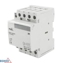 Installation contactor Bemko A60-BC401-4P-63-40 AC AC IP20