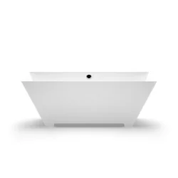 Stone bath Aura Erunna 2 white, 175x81 cm, without overflow