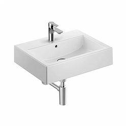 Hanging/countertop washbasin Koło Twins 50 cm with Reflex coating