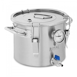Fermentation container - 8 l - 0-150 ° C - stainless steel - Royal Catering ROYAL CATERING 10012758 RCBM-8CFP