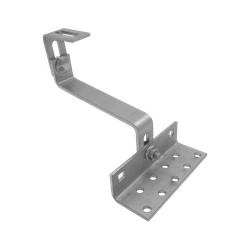 Mounting bracket with double adjustment