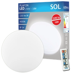 SOL LED lamp with MV sensor 18W 230V 2340lm LEDING