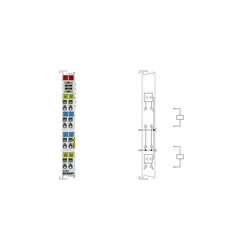 EL2004 | EtherCAT terminal, 4-kanałowe digital output, 24 V DC, 0,5 A