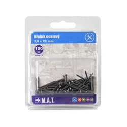 steel nail 25x2,0mm (100pcs)