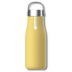 Samoczyszcząca butelka Philips GoZero UV 590 ml żółta