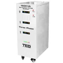 Maximum network stabilizer 150KVA-SVC with three-phase-three-phase servo motor TED003591