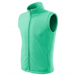 MALFINI Next Fleece vest unisex Size: XS, Color: mint