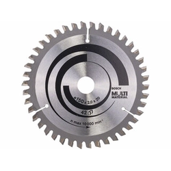 Bosch circular saw blade 150 x 20 mm | number of teeth: 42 db | cutting width: 2 mm