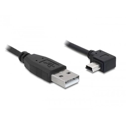 Delock mini USB 2.0 bent cable 2m (82682)