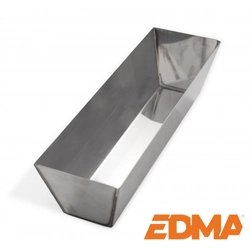 066655 EDMA A container for plaster of stainless steel