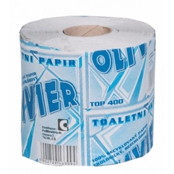 OLIVIER toilet paper recycled single-layer 400 pieces