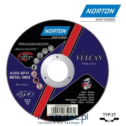 Steel Grinding Disc 230 x 8.0 x 22 A30S-BF27 Vulcan