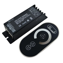 PREMIUMLUX Dimmer for LED strips and light bulbs, remote RF control, 25A 300W