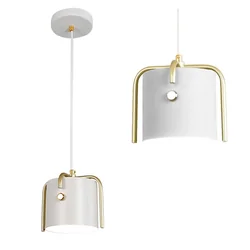 Ceiling lamp APP935-1CP Elegent White