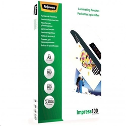 Laminating foil Fellowes A3 100 mic, package 100 pcs