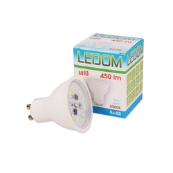 LEDOM® GU10 220-240V 5W 450lm 6500K