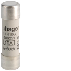 Cylindrical fuse Hager LF410G 14x51 mm AC aM (switchgear protection)