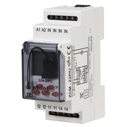 1-channel weekly timer - yearly external memory 24-250V AC / 30-300V DC TYPE: ZCM-22P / U
