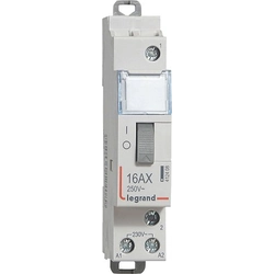 Latching relay Legrand 412408 Mechanical for centralized control DIN rail AC AC AC
