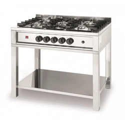 5-burner gas cooker Kitchen Line on an open base HENDI 225806 225806