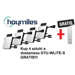 4 X HOYMILES Micro-omvormer HMS-350 1F (1*470W) + DTU-WLite-S