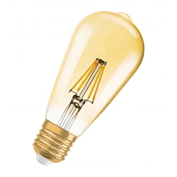 LED lampa / Multi-LED Ledvance 4058075808706 AC 80-89 Hruškovitý tvar Průhledná Teplá bílá &lt;3300 K