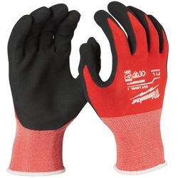 Milwaukee latex coated cut resistant gloves according to 1 level,L/9