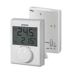 Siemens RDH100 RF / SET Wireless digital room thermostat with wheel