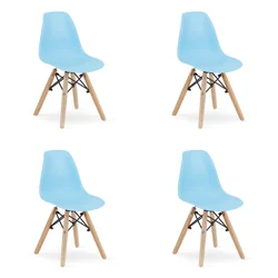 ZUBI chair - blue x 4