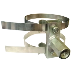 Tube-sleeve mounting holder; Ø up to 125mm, M20 / IN / OC /