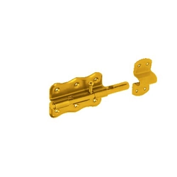 Plug with round slider WRO 100 100x60mm yellow Zn 8563