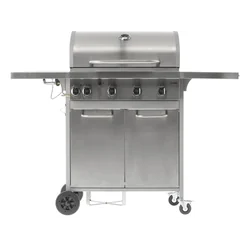 4+1 gas grill with cabinet and side burner | 99655