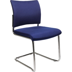 Bes.-Chair Visit20 with pad, blue