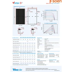 TRINA 495W NEG18R.28 Black Frame