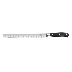Victorinox Forged Grand Maitre Forged Slicing Knife, Grooved, 26 cm, Gift Box