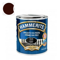Hammerite directly on rust 0,7l smooth - dark brown (rust color)