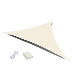 Waterproof sun shade sail 4x4x4m ModernHome - beige